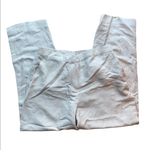 Ruby Rd. | Ruby Rd. petite linen capris - Picture 2 of 4